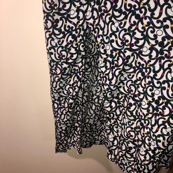 Faye Women’s Polka Dotted Side Slit Maxi Slip Dress - Picture 11 of 16